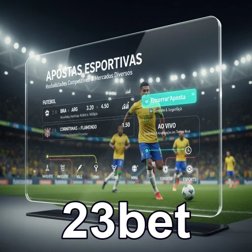 Ilustração de Explore os serviços VIP da 23bet em um cassino online fácil